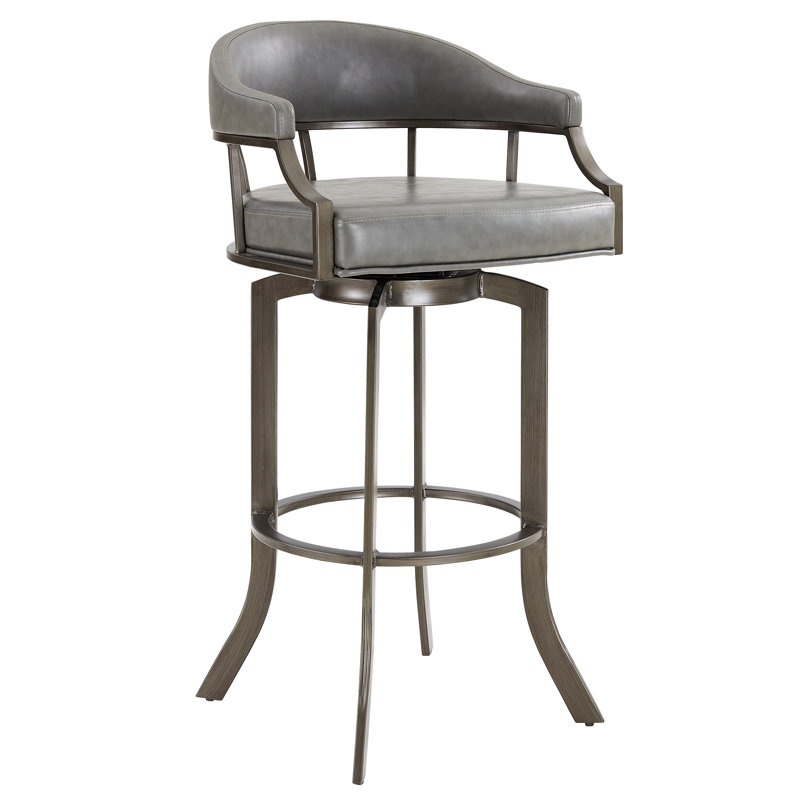 Brayden Studio® Quarryville Swivel Bar & Counter Stool & Reviews Wayfair